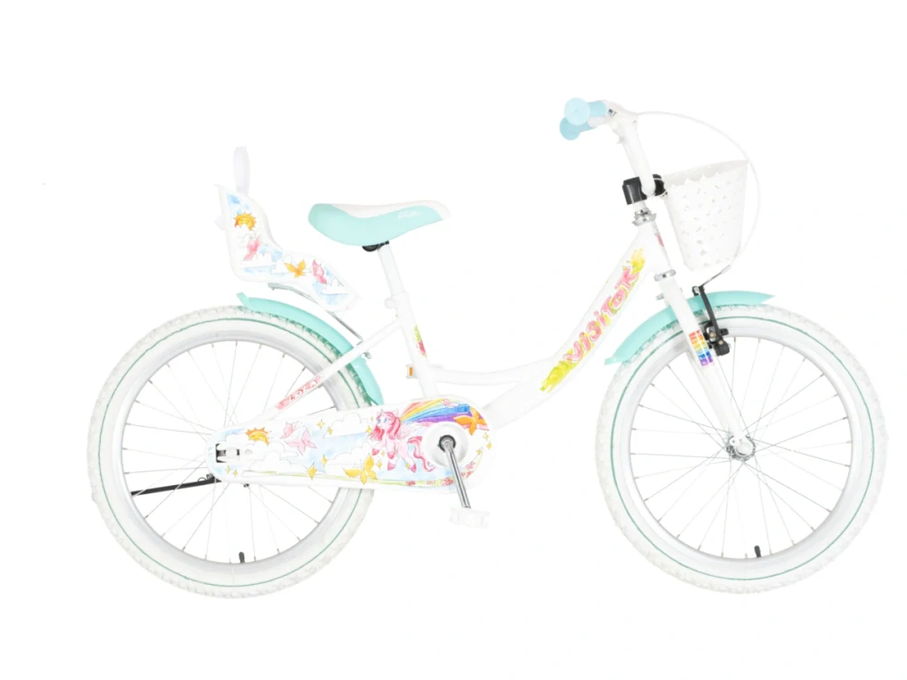 Bicykel Visitor LOLA 20" Biela Tyrkys KIDS