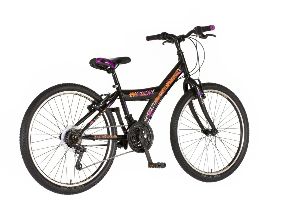 Bicykel Venssini Parma 24" Čierna