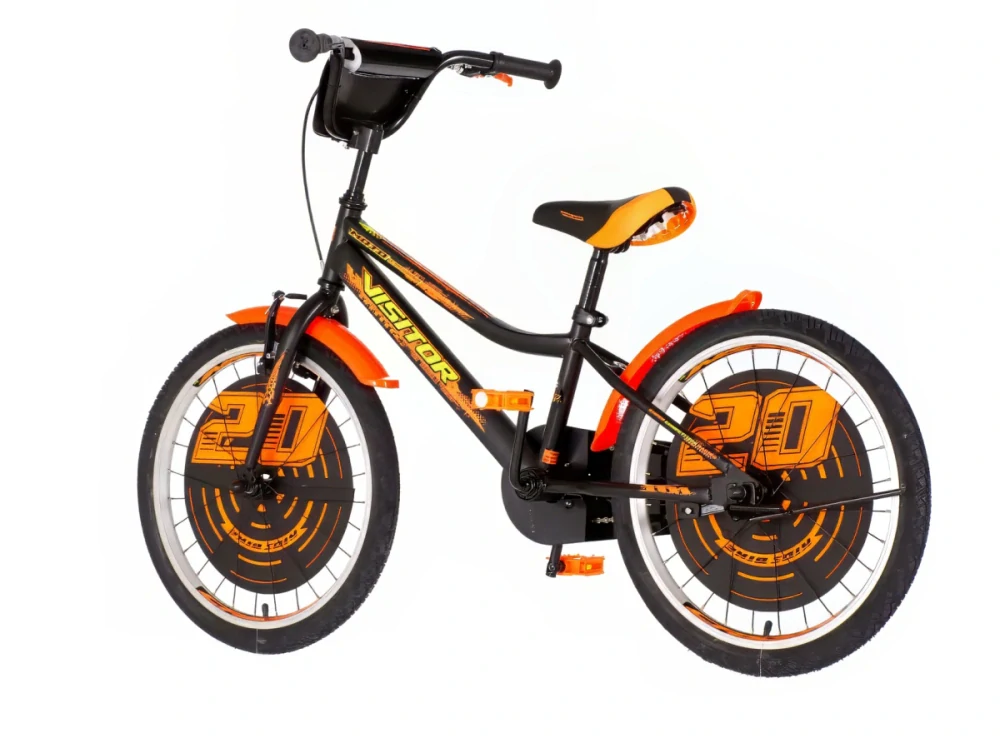 Bicykel Visitor Moto cross 20" Čierno Oranžový KIDS