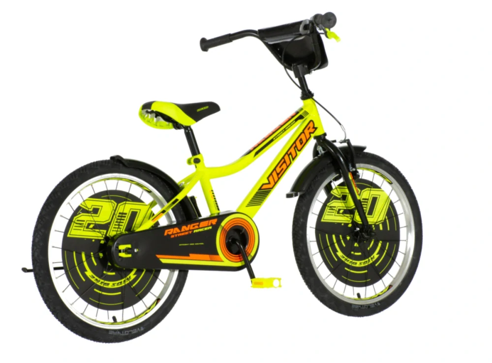 Bicykel Visitor Ranger 20" Neonová Žltá Čierna KIDS