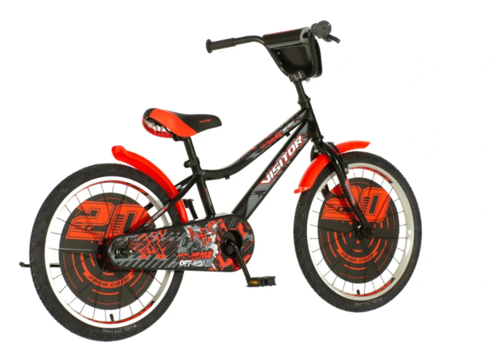 Bicykel Visitor Xtreme 20" Čierna Sivý