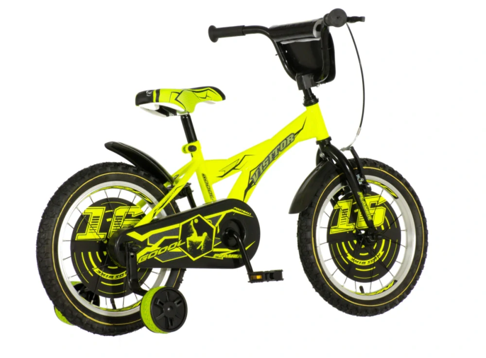 Bicykel Visitor Player 16" Neonova Žlto Čierna KIDS