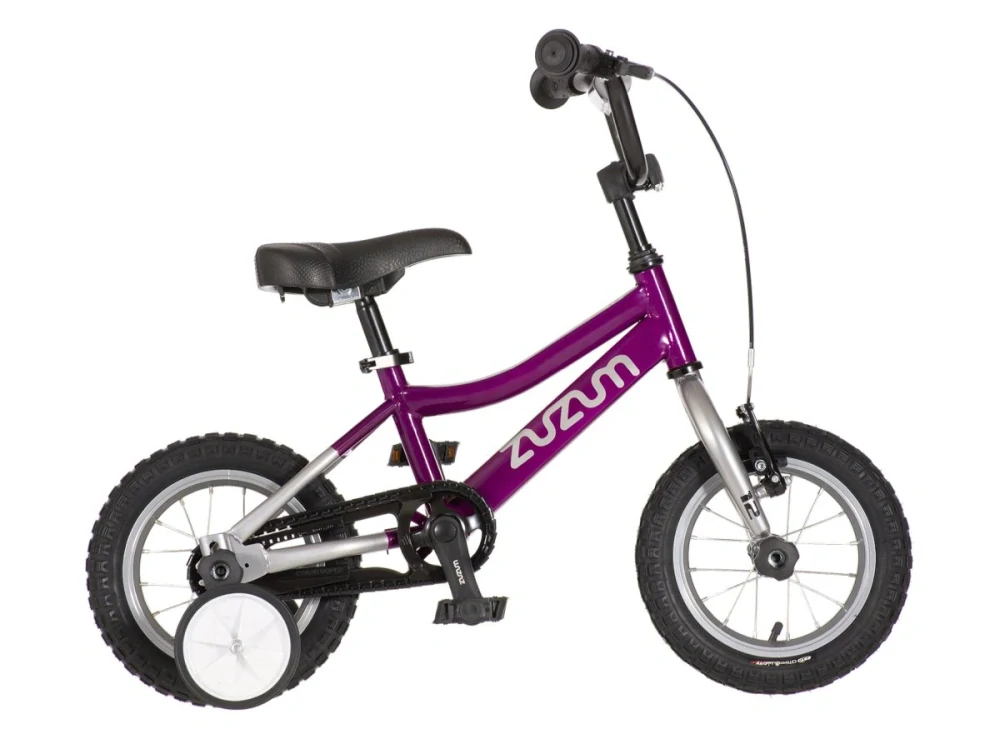 Bicykel 12 ZUZUM 12" Fialový Chróm Girl