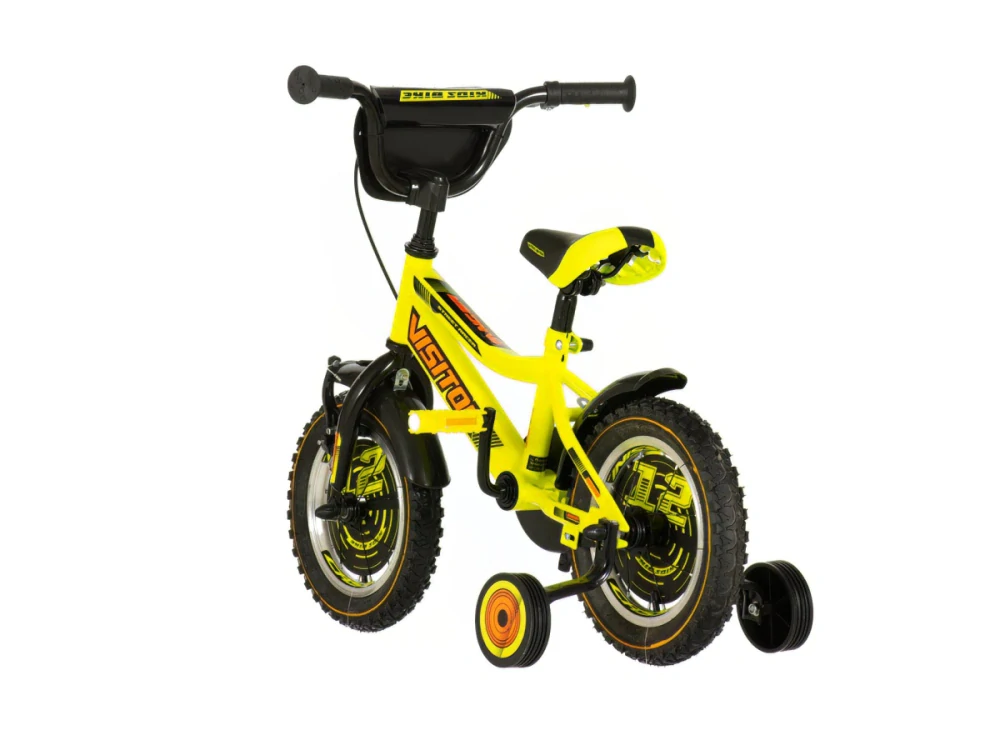 Bicykel Visitor Ranger 12" Neónovo Žltý Kids