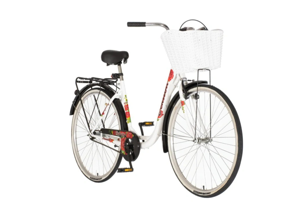 Bicykel Venssini Diamante 28" Biela Červená