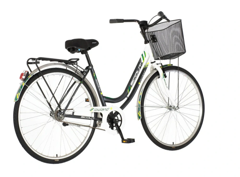 Bicykel Visitor Lowland 28" Sivá Biela W