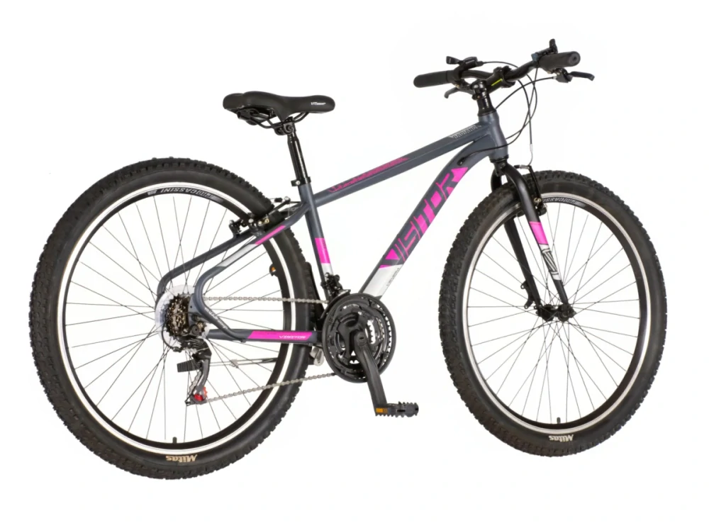 Bicykel Visitor Radiance 27,5" Sivá Ružová UNI
