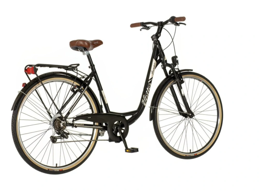 Bicykel Visitor Lungo 28" Čierna Zelená UNI