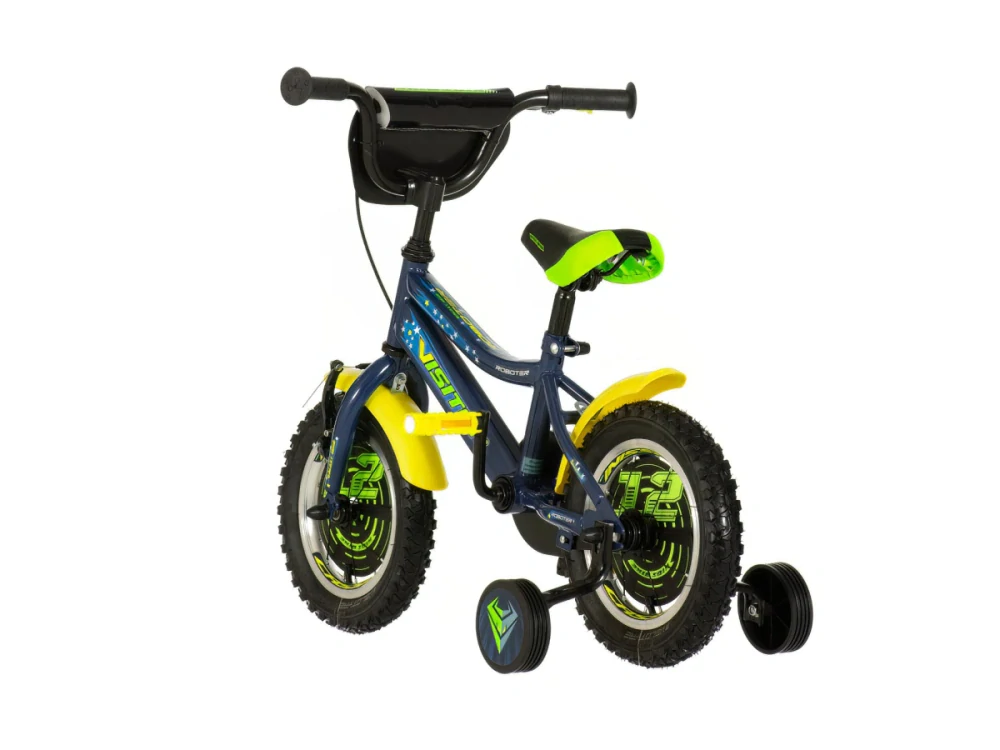 Bicykel Visitor Roboter 12" Modrý KIDS