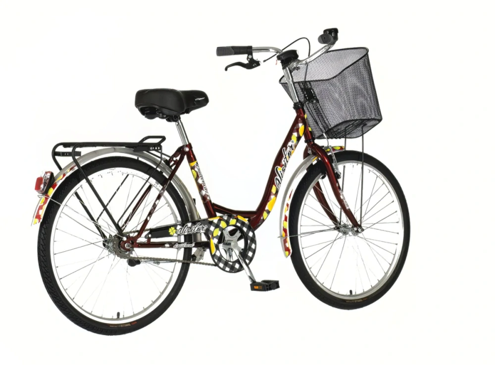 Bicykel Visitor Lowland 24" Bodrová Žltá