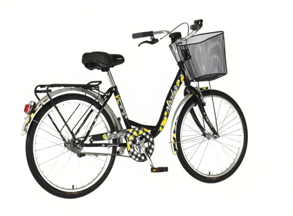 Bicykel Visitor Lowland 24" Čierna Žltá