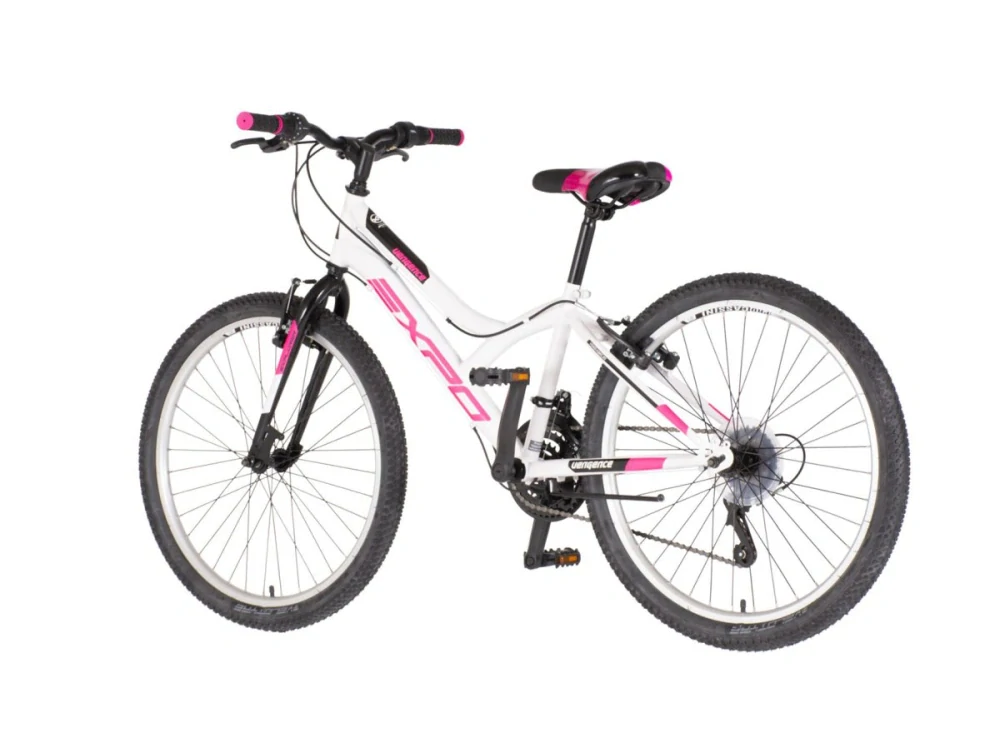 Bicykel Explorer Spy 24" Biela Ružová M