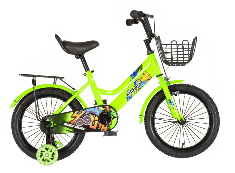 Kids bike Music Zelena 16 2024