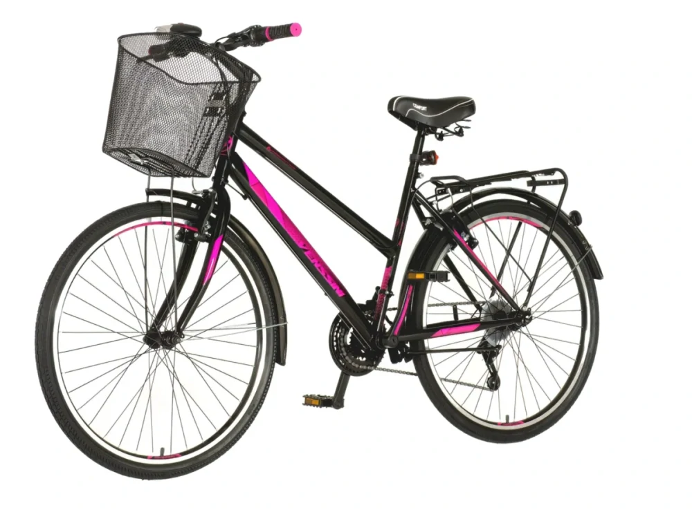 Bicykel Venssini Roma 26" Čierna Ružová