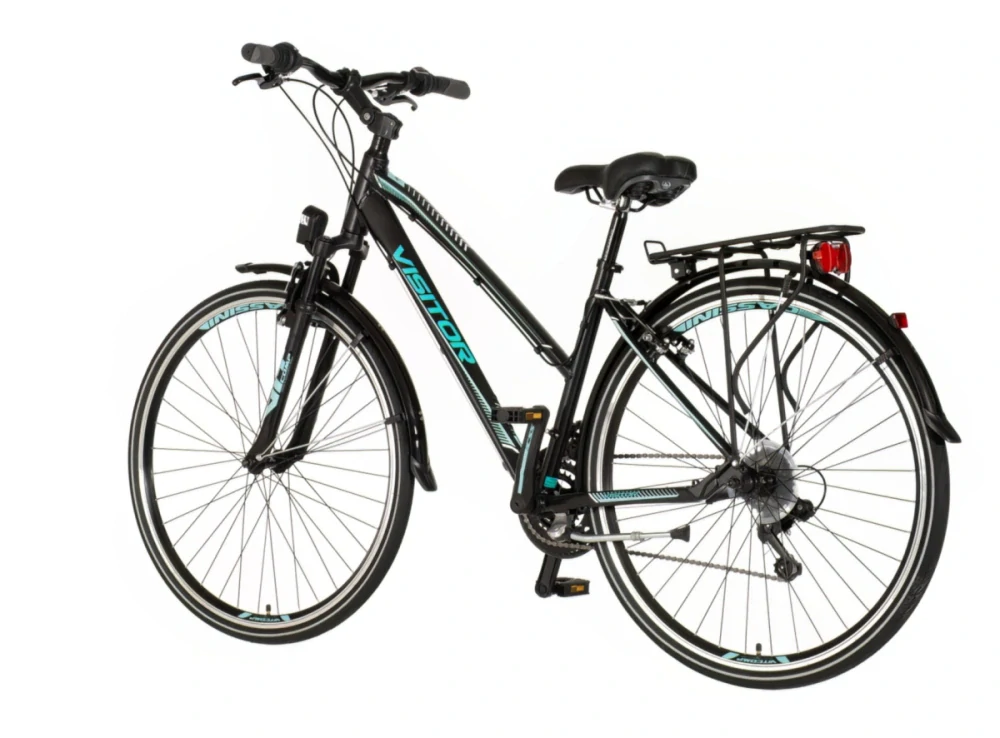 Bicykel Explorer TERRA LADY Sport 28" Čierna Tyrkys