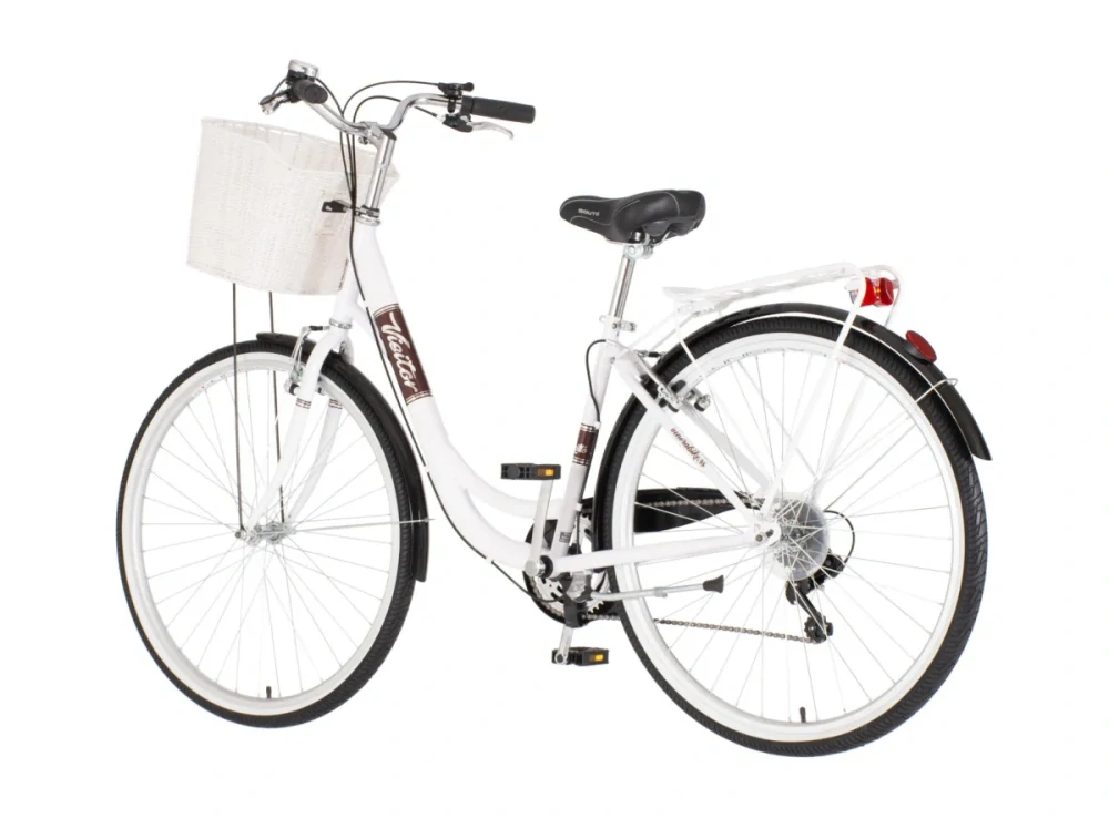 Bicykel Visitor Fashion Latte 28" Biela Čierna