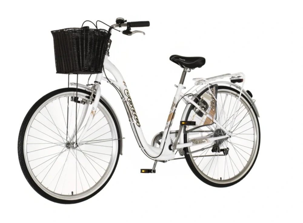 Bicykel Visitor Fashion Eternity 28" Biela Sivá
