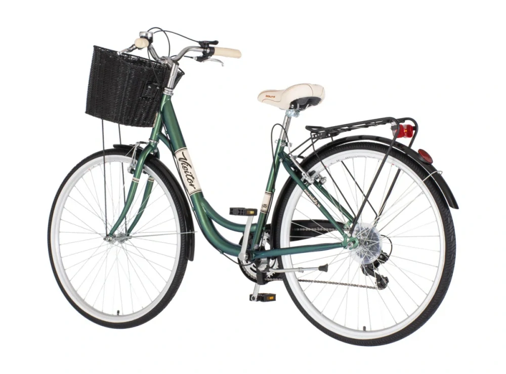 Bicykel Visitor Fashion Latte 28" Zelená