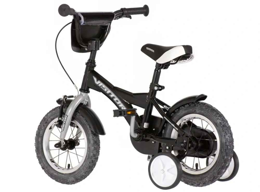 Bicykel Visitor Truck monster 12" čierny