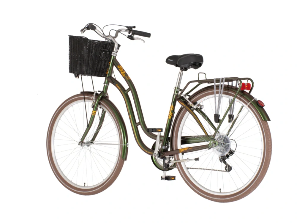 Bicykel Visitor Bella 28" Zelená Zlatá