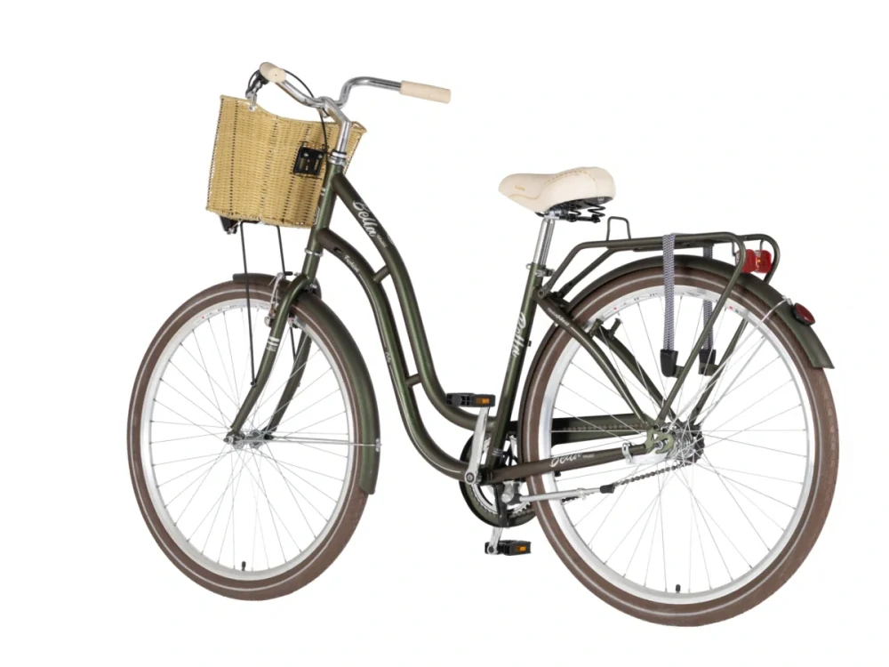 Bicykel Visitor Bella 28" Zelená Strieborná