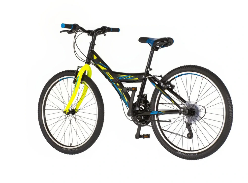 Bicykel Venssini Parma 24" Čierna Žltá