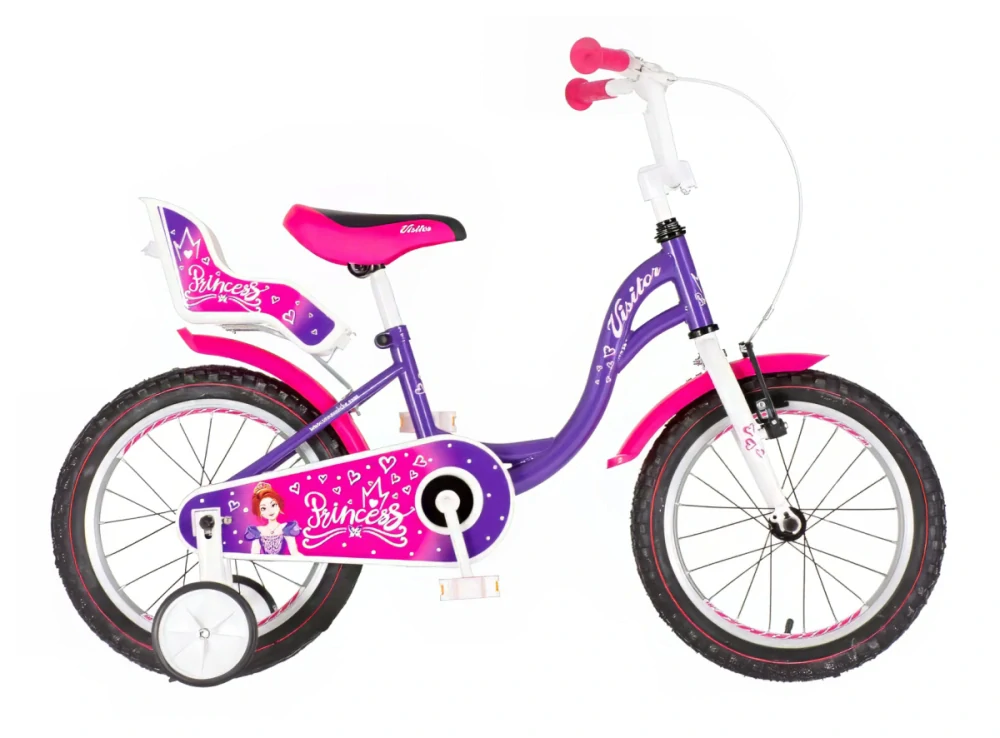 Bicykel Visitor Princess 16" Fialová