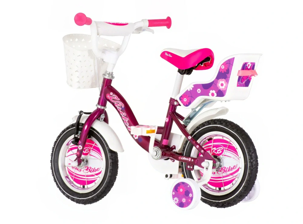 Bicykel Visitor Liloo 12" Fialová Biela