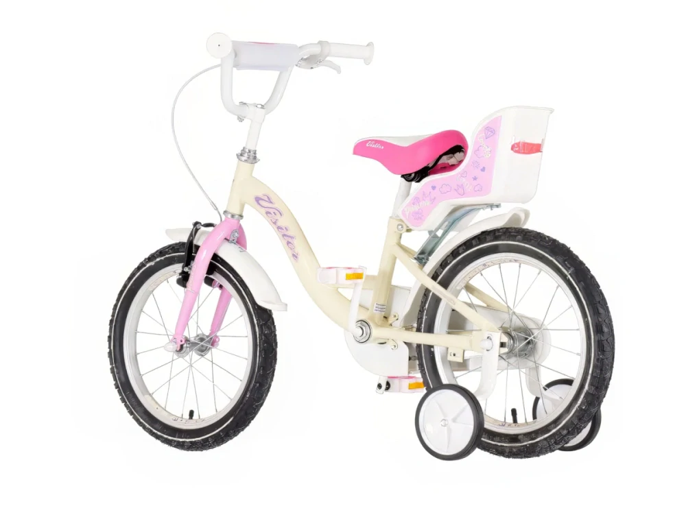 Bicykel Visitor Lovely little Princess 16" Bežová Ružová KIDS