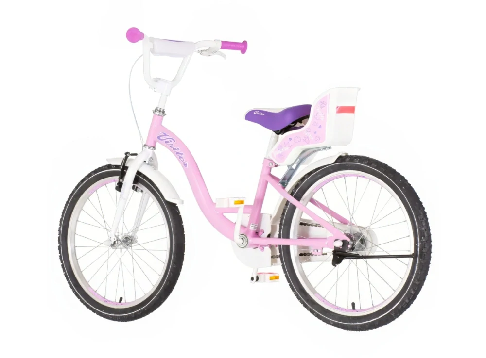 Bicykel Visitor Lovely Little Princess 20" Ružová Biela Fialová KIDS