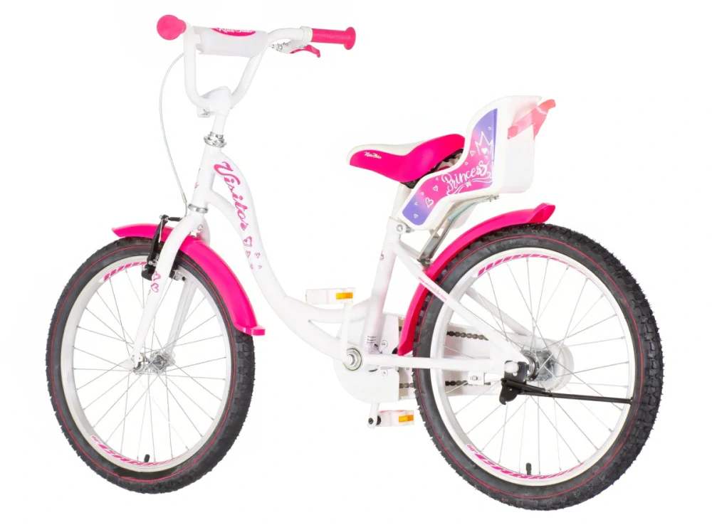 Bicykel Visitor Princess 20" Biela Ružová Fialová UNI