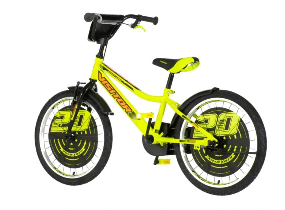 Bicykel Visitor Ranger 20" Neonová Žltá Čierna KIDS