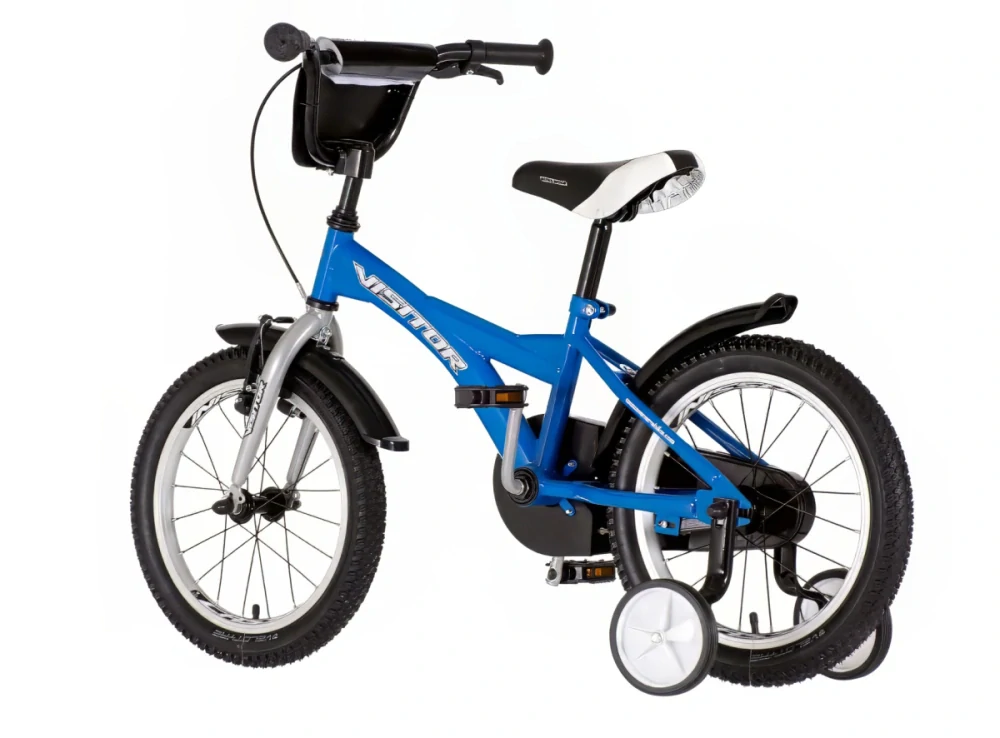 Bicykel Visitor Truck monster 16" Modro Biely