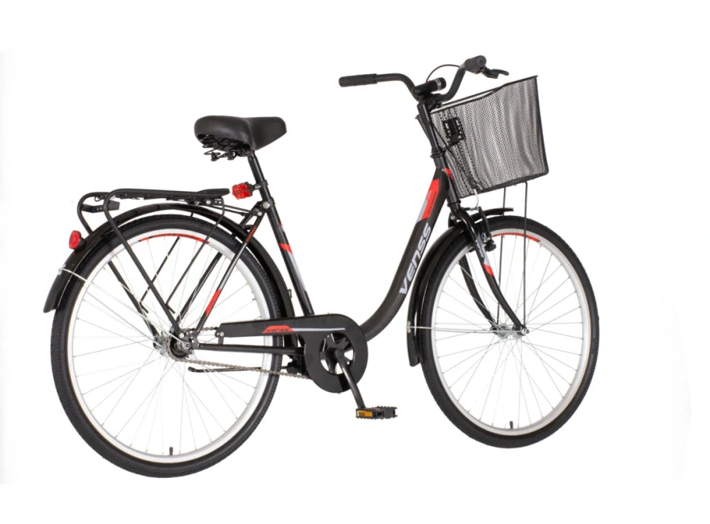 Bicykel Venssini Venecija 26" Sivá Čierna UNI