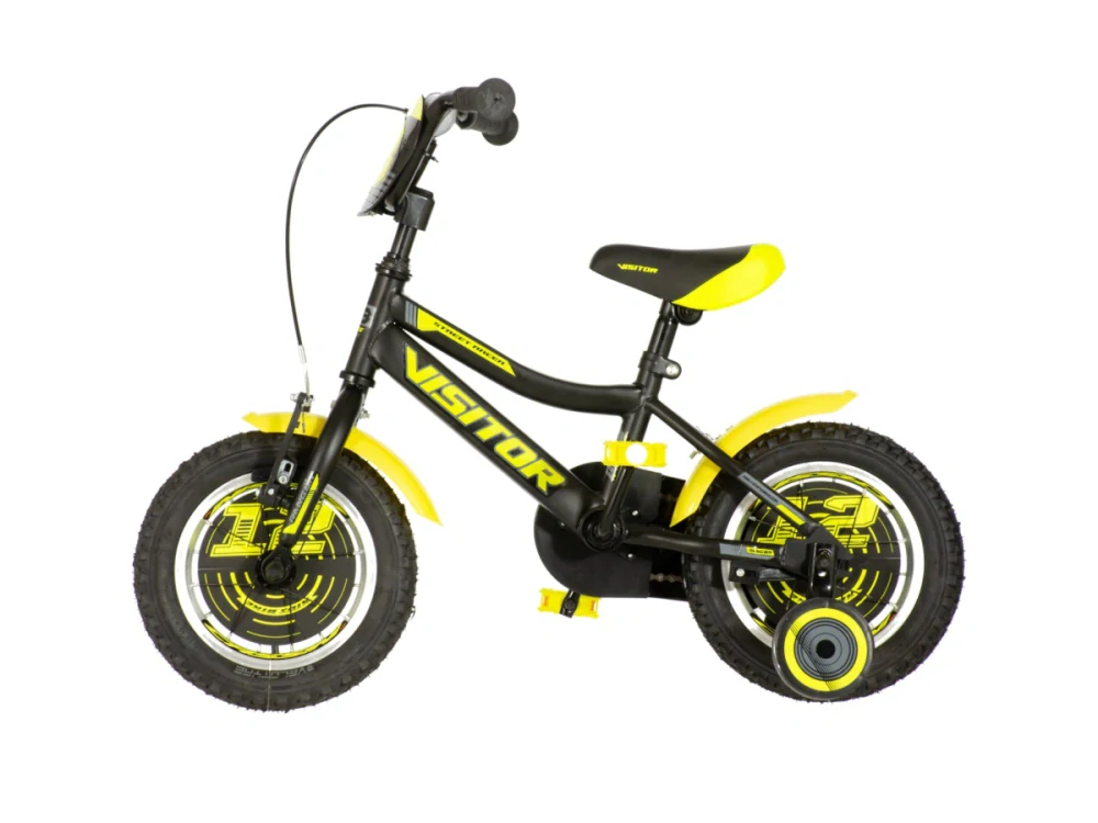Bicykel Visitor Ranger 12" Čierna Žltá KIDS