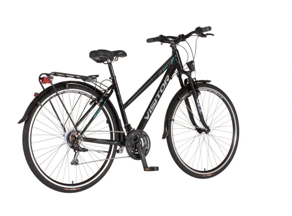 Bicykel Visitor Tour Smart 28" Čierna Tyrkys