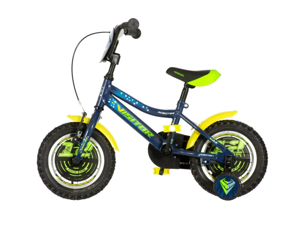 Bicykel Visitor Roboter 12" Modrý KIDS