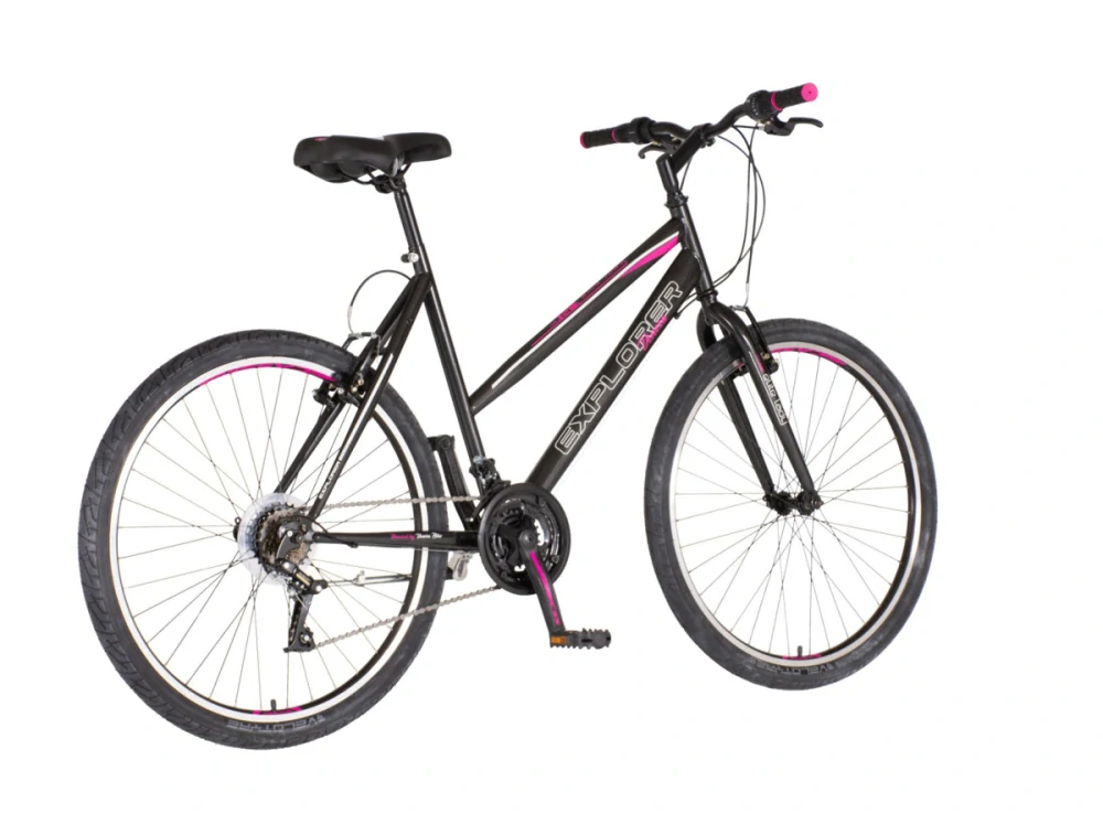 Bicykel Explorer Elite Lady 26" Sivá Ružová