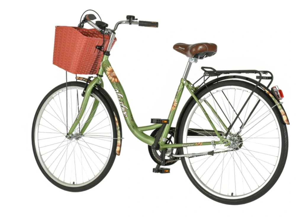 Bicykel Visitor Lowland 26x1.3/8" Zelená Oranžová