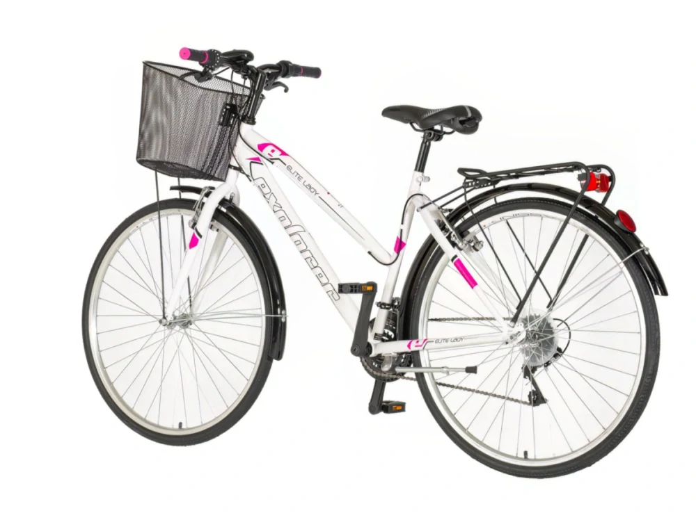 Bicykel Explorer Elite Lady 28" Biela Ružová