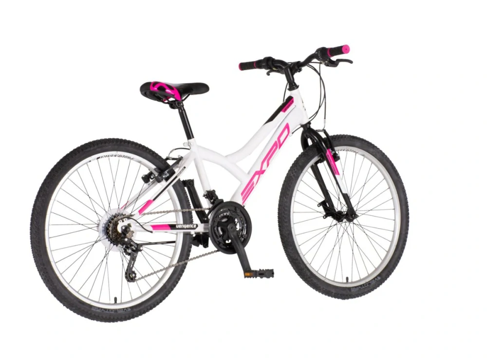 Bicykel Explorer Spy 24" Biela Ružová M