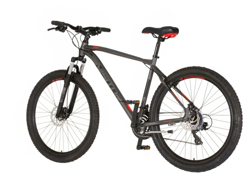 Bicykel Visitor Radiance 27" Sivá Červená UNI