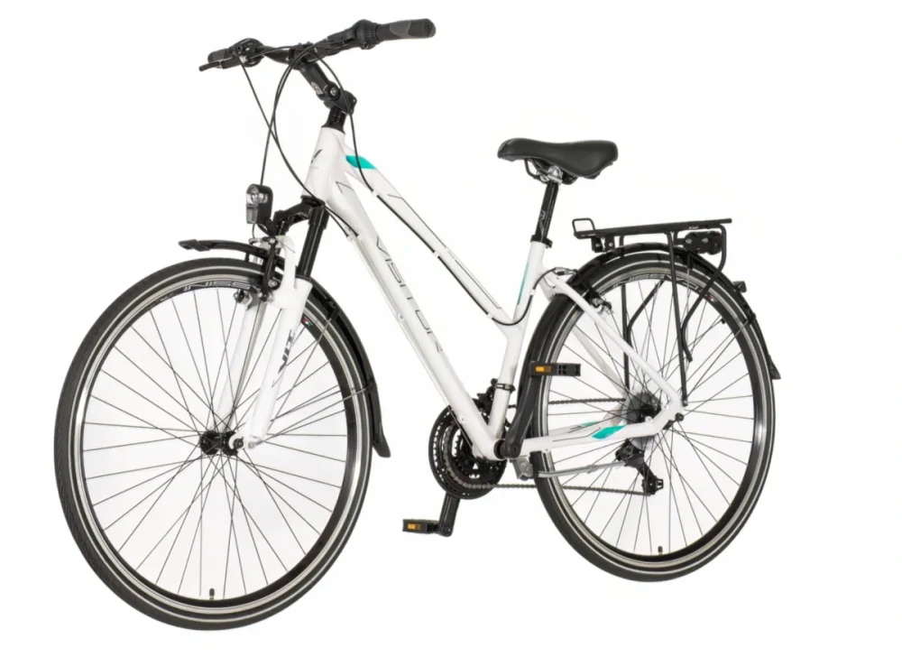 Bicykel Explorer TERRA LADY Sport 28" Biela Sivá