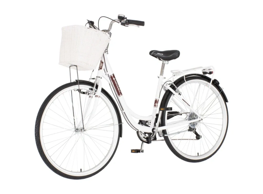 Bicykel Visitor Fashion Latte 28" Biela Čierna