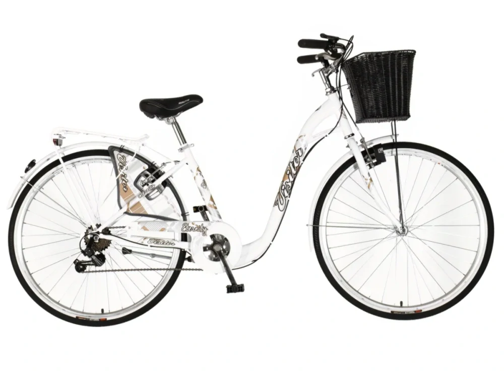 Bicykel Visitor Fashion Eternity 28" Biela Sivá