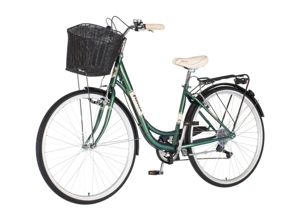 Bicykel Visitor Fashion Latte 28" Zelená
