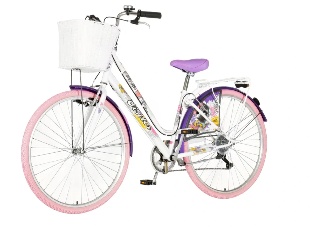Bicykel Visitor Fashion Holicolor 28" Biela Multicolor
