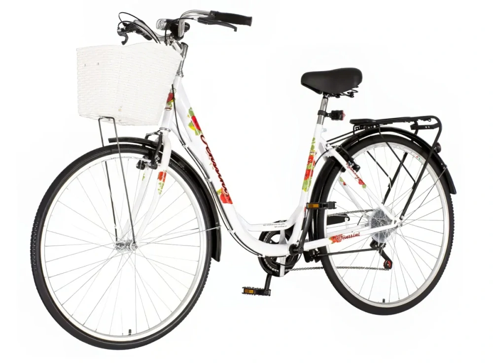 Bicykel Venssini Diamante 28" Biela Červená