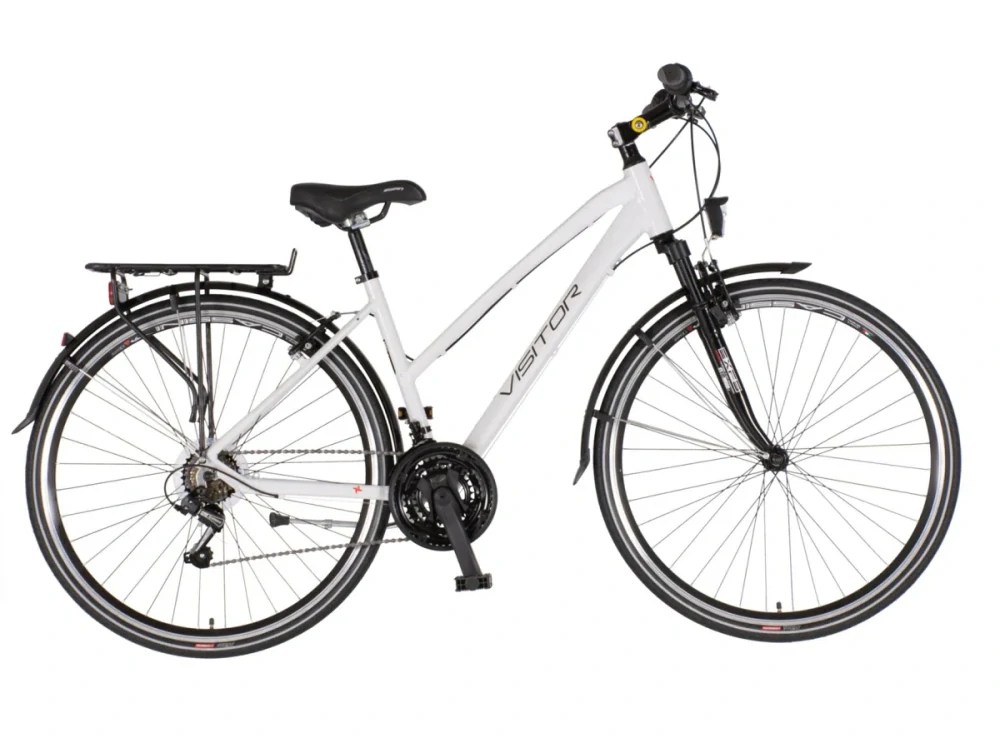Bicykel Visitor TERRA LADY 28" Bledo Sivá