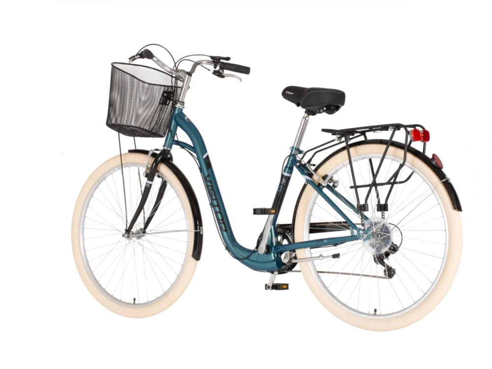 Bicykel Visitor Elite 28" Modrá Čierna